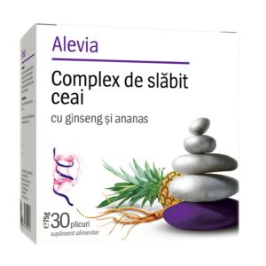 Complex de slabit ceai cu ginseng si ananas