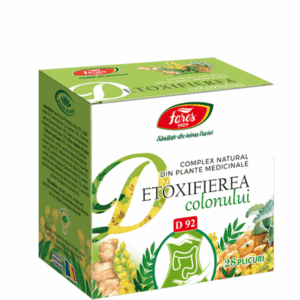 Complex natural din plante medicinale Detoxifierea colonului