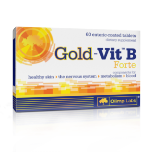 Complex vitamina B12 B6 B1 acid folic Forte Gold Vit B