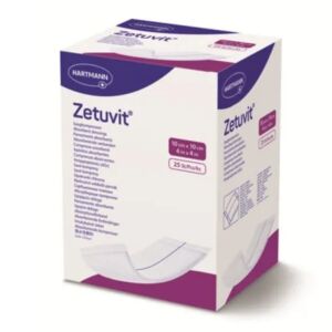 Comprese absorbante Zetuvit 10x10 cm