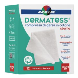 Comprese sterile Dermatess tifon bumbac Master-Aid
