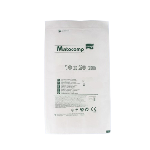 Comprese sterile tifon blister 8 straturi 17 fire 10x20cm