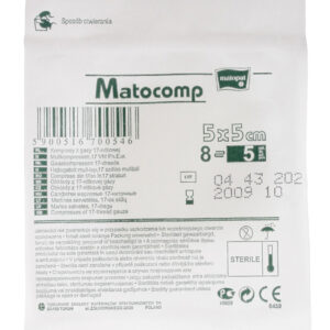 Comprese sterile tifon blister 8 straturi 17 fire 5x5cm