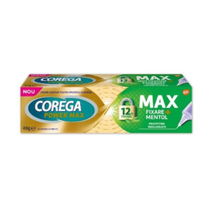 Corega Max fixare Crema adeziva pentru proteza dentara cu Mentol