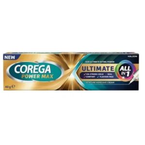 Corega Ultimate All in 1 – Crema adeziva pentru proteza dentara