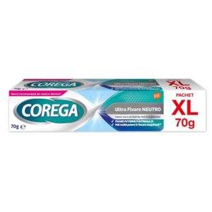 Corega Ultra Fixare Neutro – Crema adeziva pentru proteza dentara