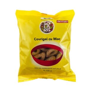 Covrigei din faina integrala cu mac