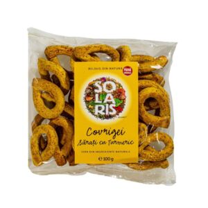 Covrigei sarati cu Turmeric