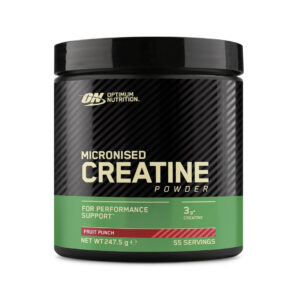 Creatina monohidrata micronizata cu aroma de Punch de fructe