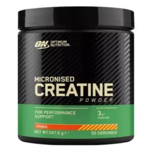 Creatina monohidrata micronizata cu aroma de portocale