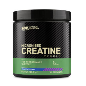 Creatina monohidrata micronizata cu aroma de zmeura