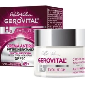 Crema Antirid Intens Hidratanta SPF 10 H3 Evolution Gerovital