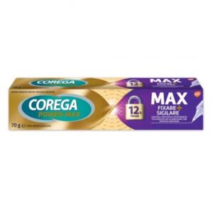 Crema adeziva pentru proteza dentara Corega Power Max Fixare + Sigilare