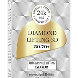 Crema anti-rid cu efect de lifting pentru zona ochilor Diamond Lifting 3D