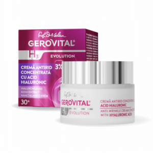 Crema antirid cu acid hialuronic concentrat H3 Evolution +30
