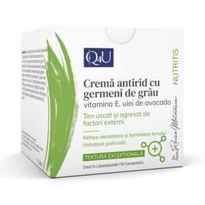 Crema antirid cu germeni de grau Nutritis Q4U