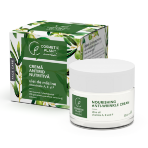 Crema antirid nutritiva cu ulei de masline si Vitaminele A