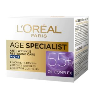 Crema antirid pentru fata de noapte Age Specialist 55+