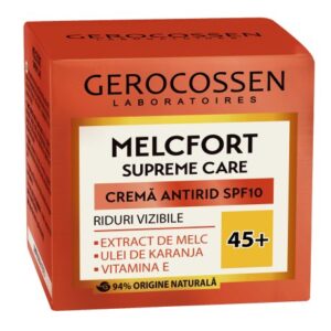 Crema antirid riduri vizibile 45+ cu SPF10 Melcfort Supreme Care