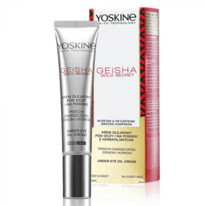 Crema antirid si anticearcan pentru ochi de zi si noapte Geisha Gold Secret