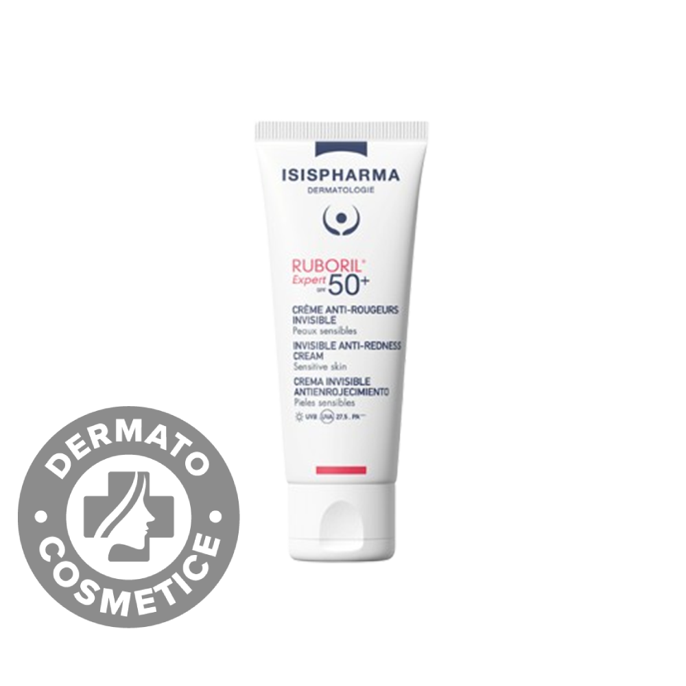 Crema antiroseata Invisible SPF50+ Ruboril