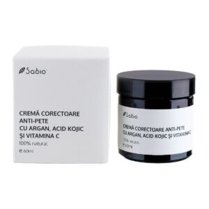 Crema corectoare anti-pete cu argan + acid kojic si vitamina C