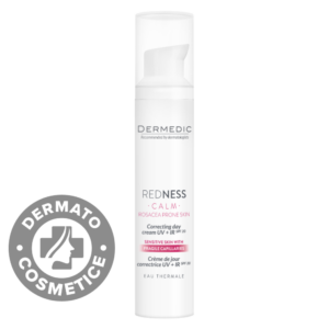 Crema corectoare de zi pentru piele cuperozica UV + IR SPF20 Redness Calm