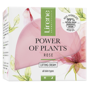 Crema cu efect de lifting pentru zi si noapte Trandafir Power Of Plants