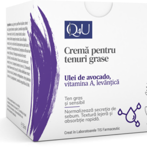 Crema cu levantica pentru tenuri grase