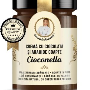 Crema de arahide si cacao Cioconella Secretele Ramonei