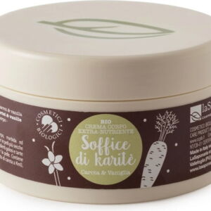 Crema de corp hranitoare cu morcovi si vanilie