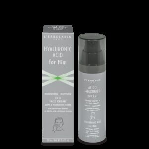 Crema de fata 24H hidratanta si matifianta cu acid hialuronic pentru barbati