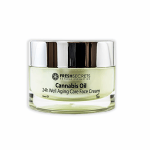 Crema de fata anti-imbatranire 24h cu ulei de canabis