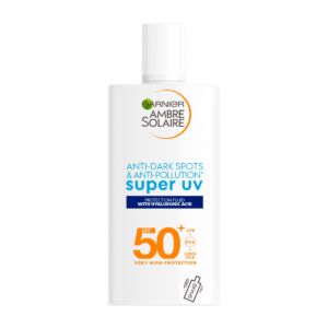 Crema de fata anti-poluare Super UV SPF50 Ambre Solaire