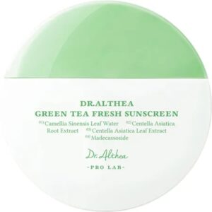 Crema de fata cu protectie solara SPF 50+ PA++++ Green Tea Fresh