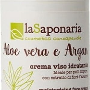 Crema de fata hidratanta cu Aloe Vera si Argan