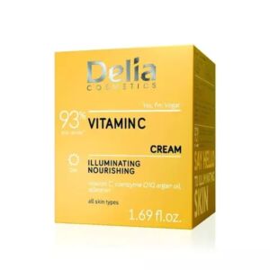Crema de fata iluminatoare si nutritiva cu Vitamina C
