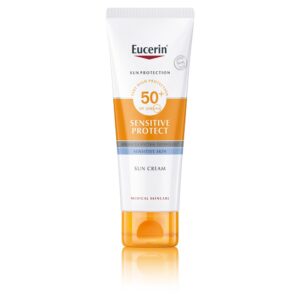 Crema de față pentru ten sensibil cu SPF 50+ Eucerin Sensitive Protect