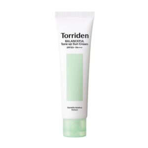 Crema de fata tonifianta cu protectie SPF50+ PA++++ cu Cica Balanceful