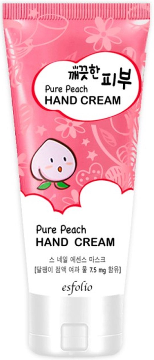 Crema de maini cu piersici Pure Skin