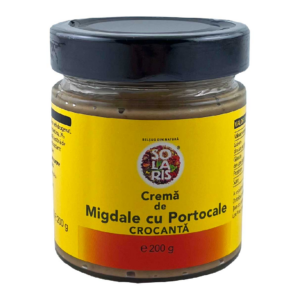 Crema de migdale cu portocale crocanta