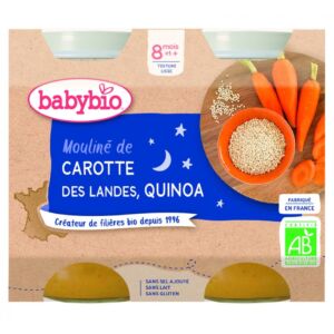 Crema de morcovi si quinoa Bio