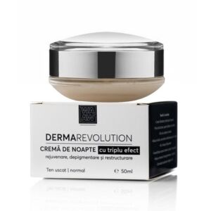 Crema de noapte cu triplu efect