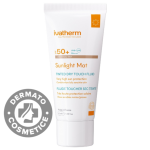 Crema de protectie solara Tinted Dry Touch SPF 50+ Sunlight Mat