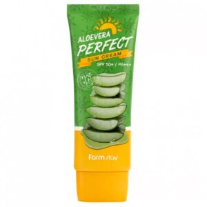 Crema de protectie solara cu aloe vera SPF50+