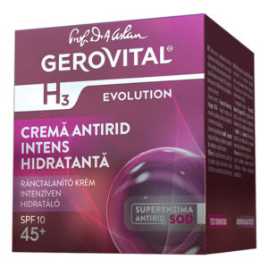 Crema de zi antirid intens hidratanta SPF 10 H3 Evolution