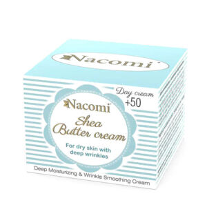 Crema de zi cu unt de shea si acid hialuronic 50+