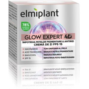 Crema de zi impotriva petelor pigmentare si antirid Glow Expert 4D