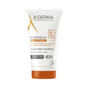 Crema emolienta cu protectie solara SPF50+ Exomega Control – 150 ml