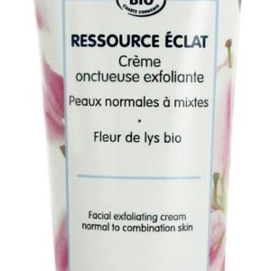 Crema exfolianta bio pentru ten normal si mixt cu extract de crin